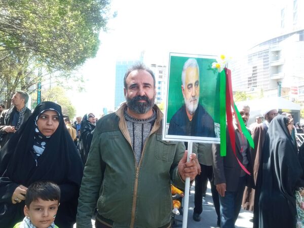 حضور پرشور مشهدی‌ها در راهپیمایی روز قدس؛ فریاد حمایت از فلسطین