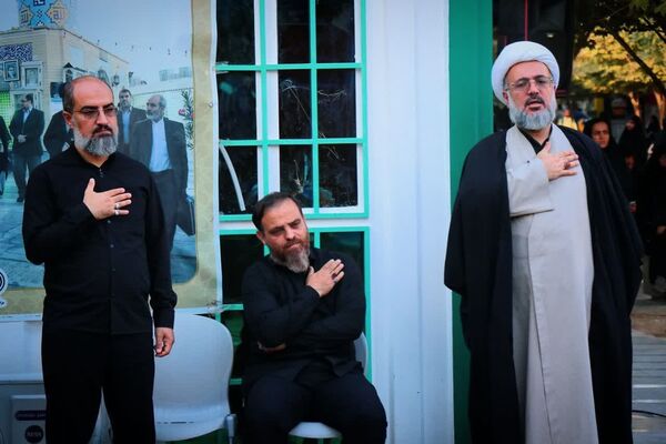 آیین سنتی عزاداری «چهارپایه خوانی» در قم