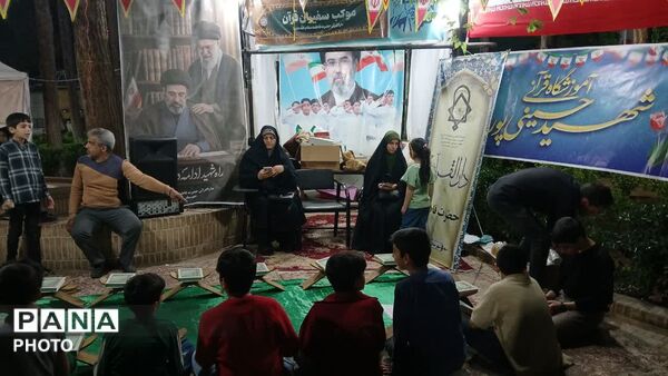 موکب سفیران قرآن، با حضور دانش‌آموزان نورانی شد