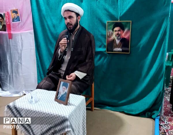  رنگین‌کمانِ ذهن در میدانِ مشقِ مبارزه شهر لالجین 
