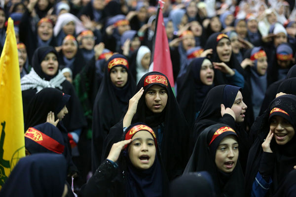 اجتماع دانش‌آموزی سربازان کوچک برای مقاومت در قم