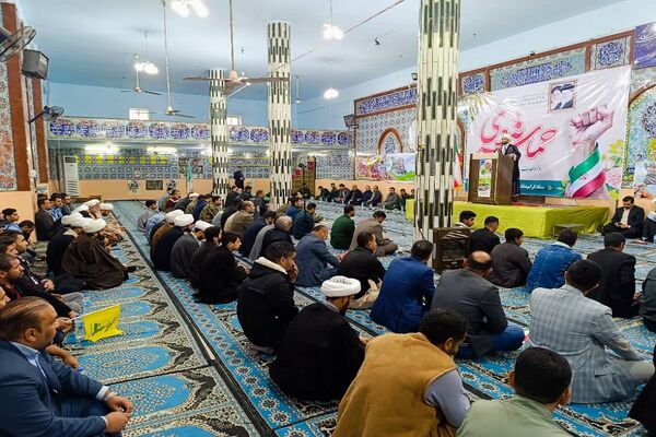 بزرگداشت حماسه ۹ دی در شهرستان حمیدیه