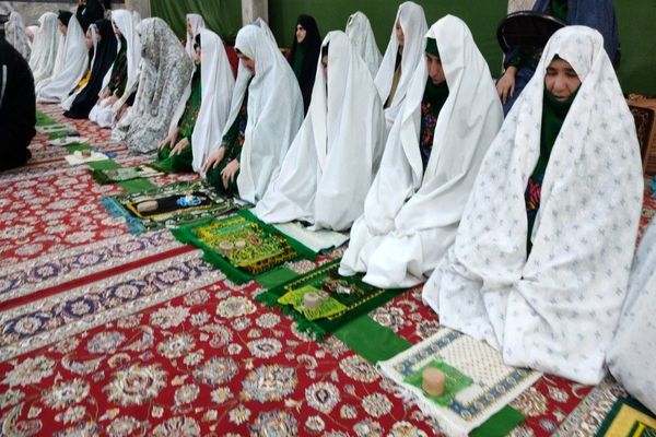 گذری بر اولین روز اعتکاف دانش آموزی سه روز در بهشت، شهر بار نیشابور