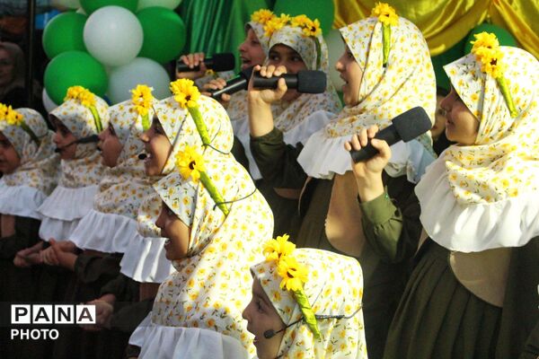عید غدیرخم در پیاده‌راه بوعلی 
