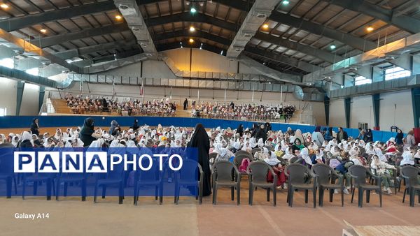 مراسم یادبود شهید حسن طهرانی‌مقدم در هفته فرهنگی در سالن دومیدانی برادران شهید مظفر ملارد