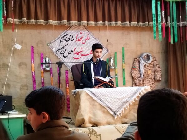 یادواره شهدای دانش‌آموزی در مدارس پسرانه و دخترانه اقلید  