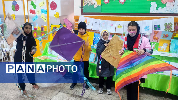 ماها منظر‌ه‌ای زیبا از هنرمندی دانش‌آموزان مدرسه ساره