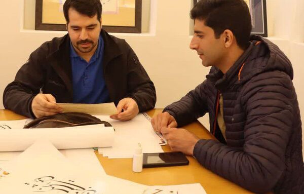 برگزاری نمایشگاه گروهی اعضاء انجمن خوشنویسان در خانه علم نجف آباد
