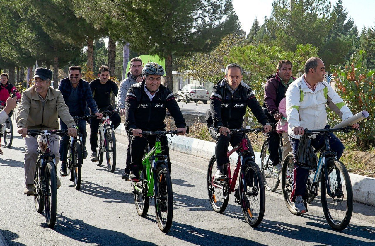 استاندار آذربایجان شرقی در شهر دوچرخه، رکاب زد