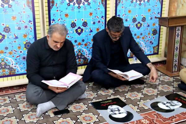 مراسم بزرگداشت شهدای خدمت در منطقه 6 تهران
