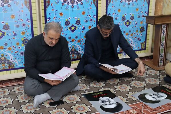 مراسم بزرگداشت شهدای خدمت در منطقه 6 تهران