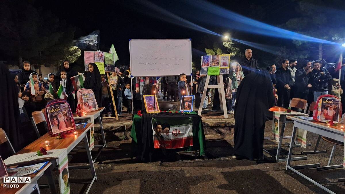 شبی که رشتخوار، آسمانِ دل را به یادشان بارانی کرد