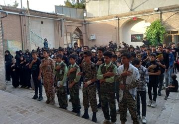 اجتماع دانش‌آموزی «احلی من العسل» در تربت‌جام