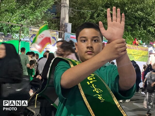 حضور باشکوه مردم کرج در مهمانی کیلومتری غدیر