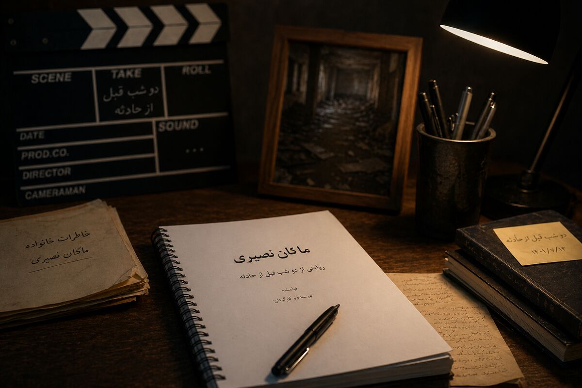 فیلم «ماکان نصیری» در حال نگارش است؛ روایتی از دو شب پیش از حادثه میناب