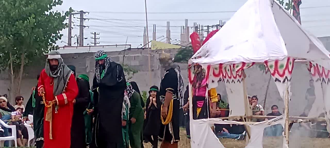 آیین شبیه‌خوانی در شهرستان محمودآباد