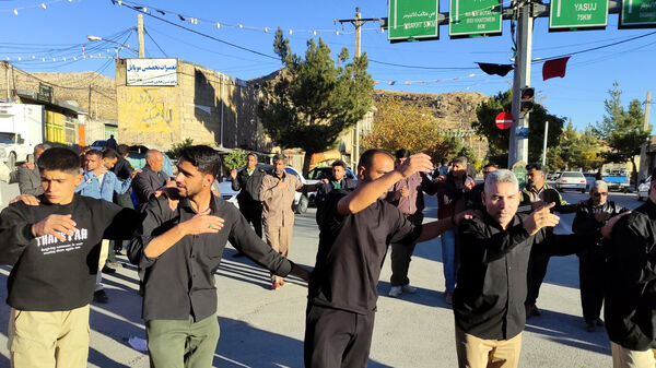 اجتماع باشکوه فاطمیون در شهرستان مارگون