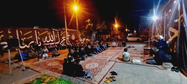 روضه خیابانی در شهرستان کاشمر