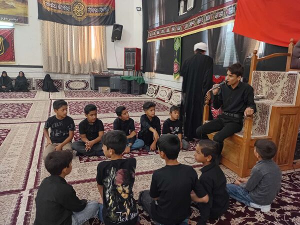 مراسم سوگواری به مناسبت شهادت حضرت رقیه(س) در خلیل آباد