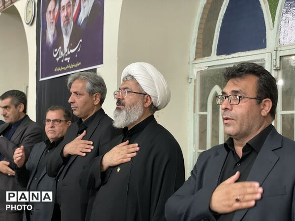 حضور امام جمعه کاشمر در هیأت ابوالفضلی روستای عارف آباد