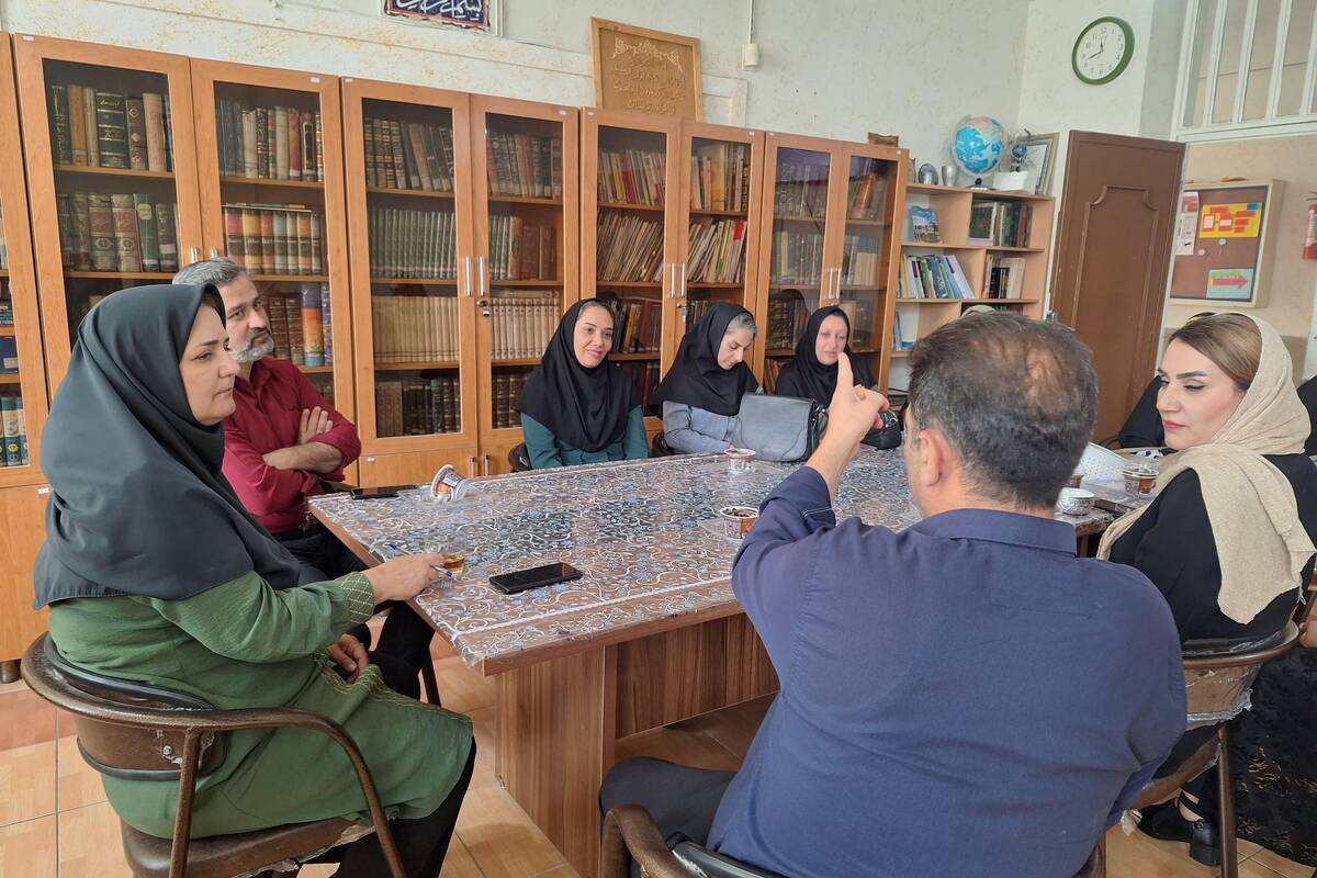 تعامل انجمن اولیا و مربیان در روزهای پایانی سال تحصیلی 