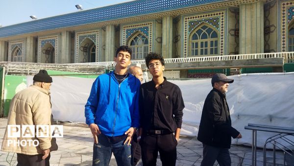 گذری بر اردوی زیارتی حرم مطهر رضوی دبیرستان شاهد ابوذر غفاری نیشابور 