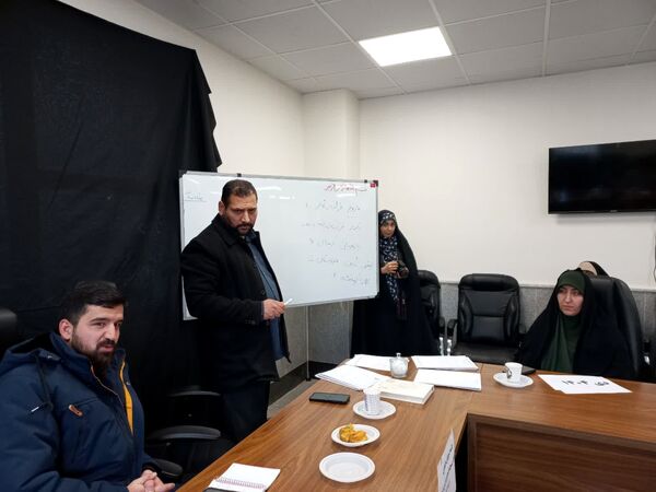 جلسه شورای جهادی ناحیه بسیج دانشجویی البرز