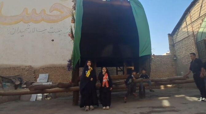 مراسم نخل برداری آزادشهر