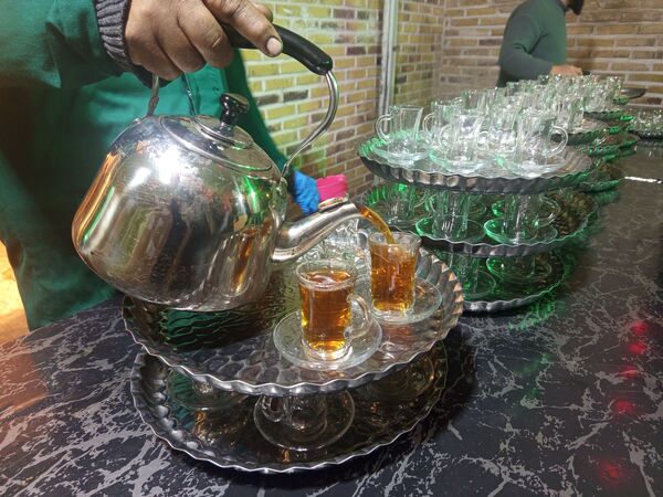 چایخانه حضرت زهرا در مسجد جامع نیشابور 