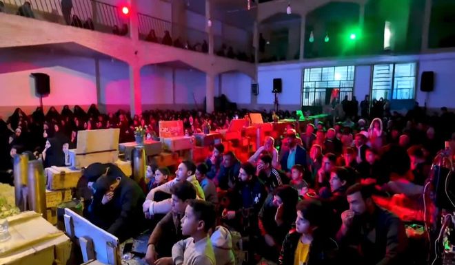 یادواره شهید ابراهیم هادی در تکیه سادات مروست