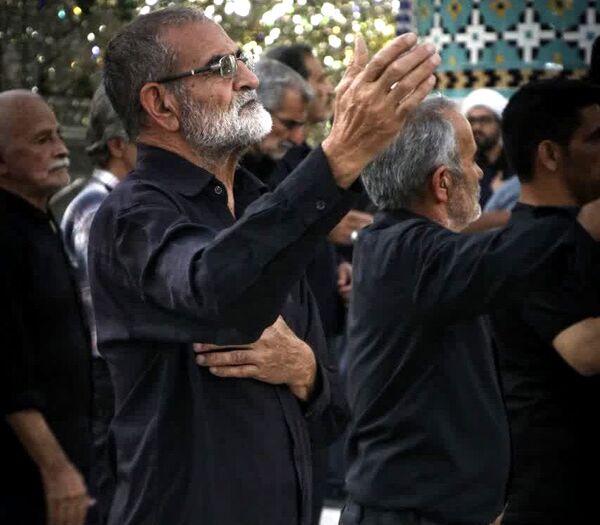 اقامه عزای هیات جواد الائمه (ع) در حرم مطهر حضرت محمد هلال بن علی بن ابیطالب (ع)