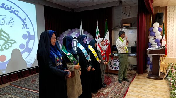 کارگاه آموزشی دانش‌آموزان دختر یاور مربی تشکیلات پیشتازان شهرستان نیشابور 