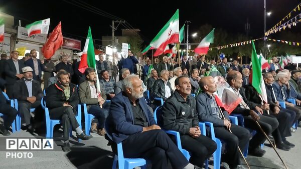 هفتادمین اجتماع مردم بن همراه با حضور نماینده مجلس