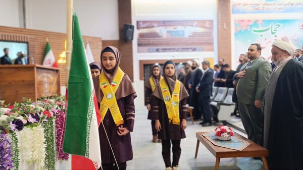 افتتاح سالن اجتماعات شهید احسان قد بیگی اردوگاه فرهنگی و تربیتی امیرکبیر (باغک شازند)