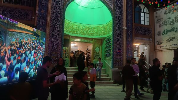 جشن میلاد امام رضا (ع) در مسجد الرضای نیشابور 