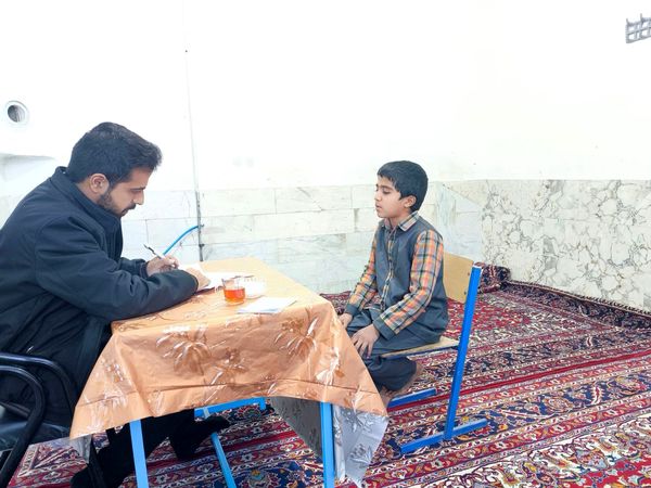 آغاز مرحله آموزشگاهی مسابقات قرآن و عترت در دبستان شهید پسندیده فدافن 