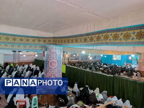 تجلیل از حافظ کل قرآن، مدد جوی روشن دل در نماز جمعه