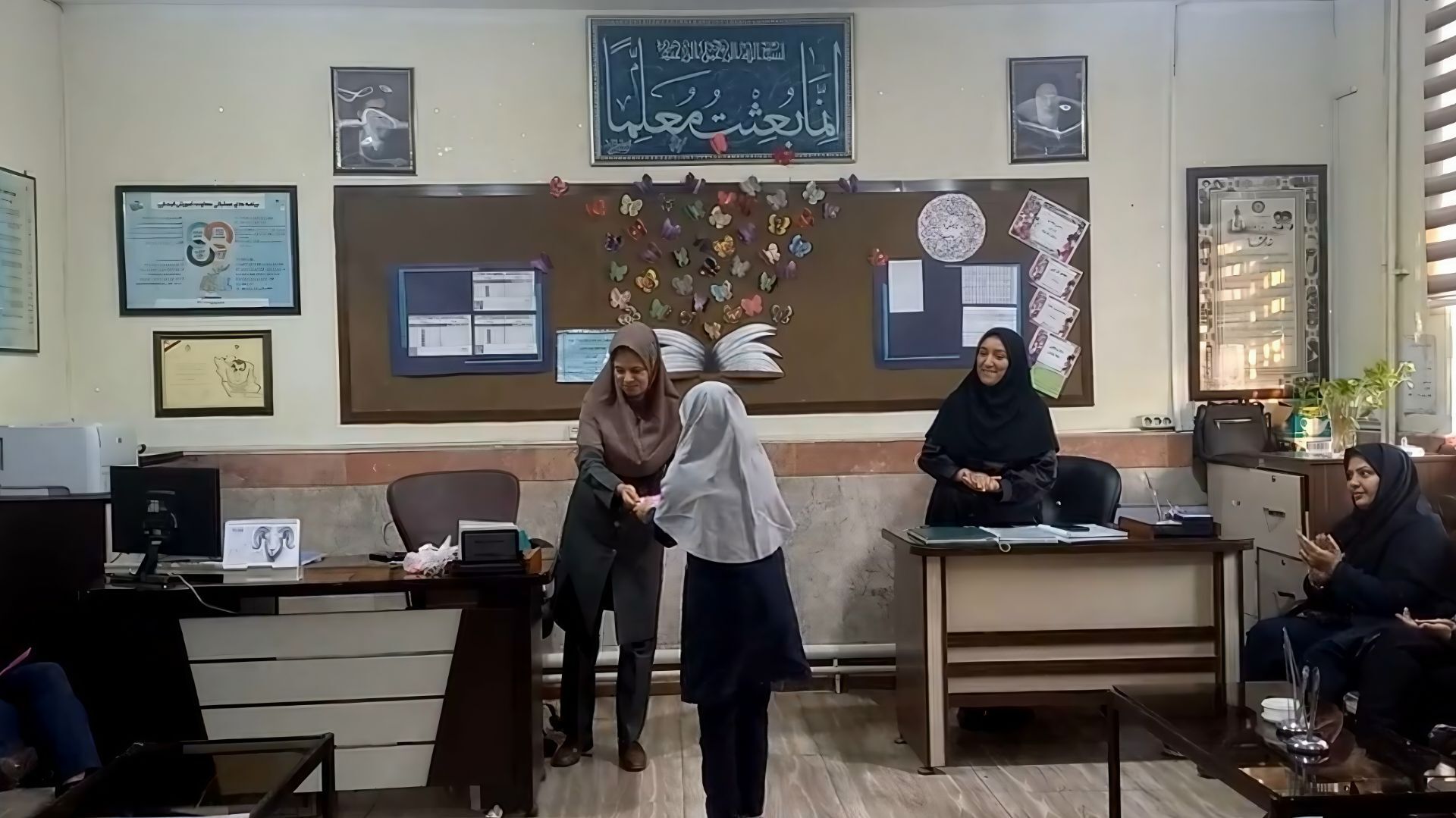 شجاعت کاندید های دانش آموزی سرمایه مدرسه است