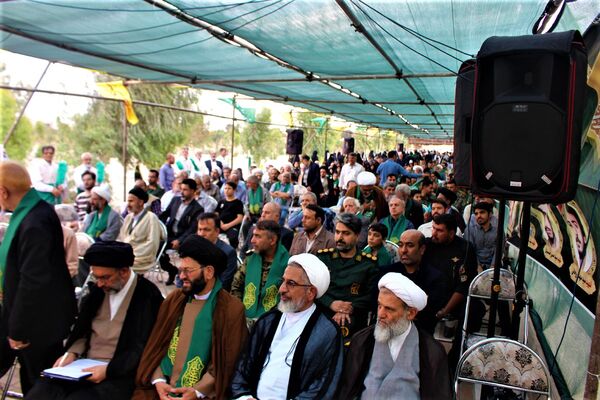 آیین سالگرد شهید آیت الله سعیدی و شهدای سادات استان قم 