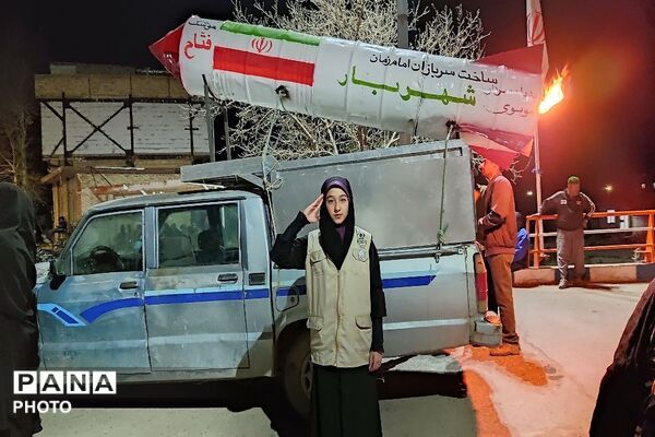 هجدهمین شب از اجتماعات خیابانی در شهر بار نیشابور