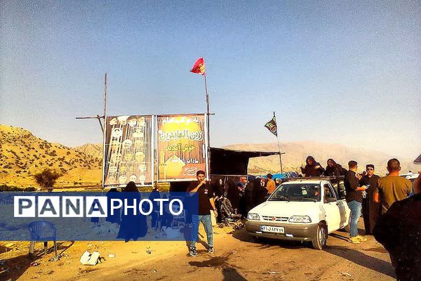 پذیرایی موکب‌ها از جاماندگان اربعین حسینی در شهرستان باشت