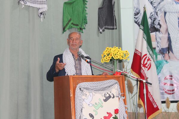 نواختن زنگ ایثار، شهادت و نماز در آموزشگاه ولایت شهرستان فریمان