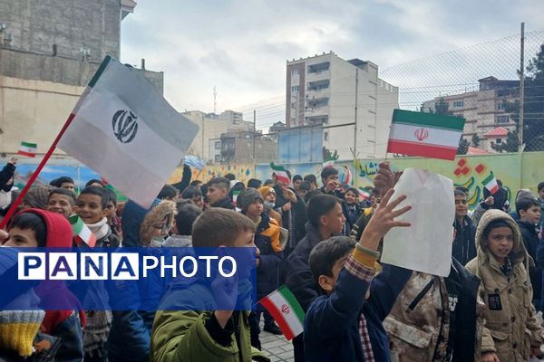 جشن‌ روز غزه در مدارس رودهن 