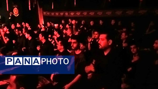 مراسم شب نهم محرم در هیئت فرهنگیان  نیشابور
