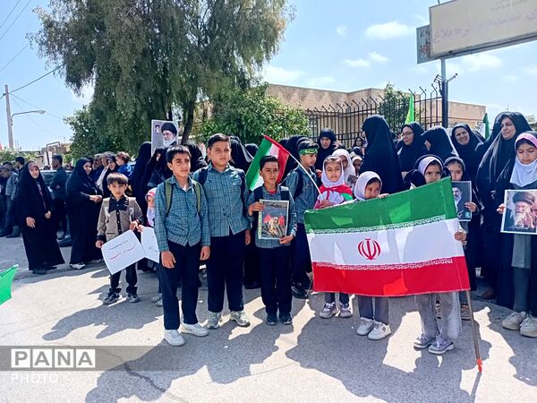 راهپیمایی روز قدس منطقه ششده