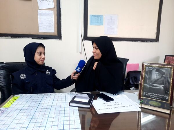اولین جلسه حجاب و عفاف در دبیرستان فرهنگیان ناحیه۷ مشهد 