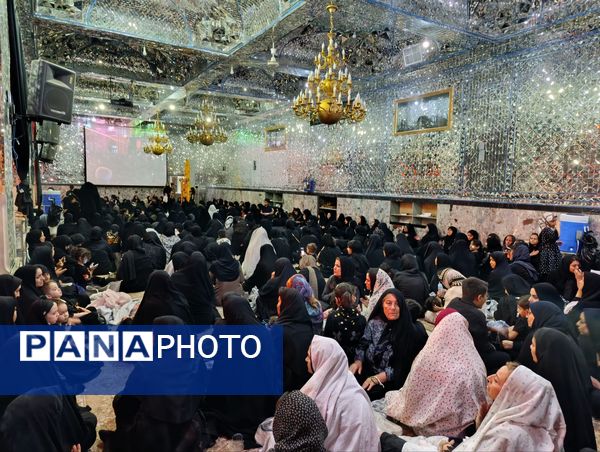 مراسم عزاداری امام حسین (ع) در شب تاسوعای حسینی 