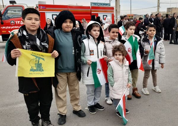 راهپیمایی مردم جعفرآباد قم در جشن سالگرد پیروزی انقلاب