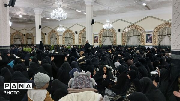 مراسم عزاداری شب قدر در زیارتگاه شهید مدرس