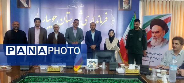 تقدیر از دانش‌آموز خبرنگار پانا در جویبار 